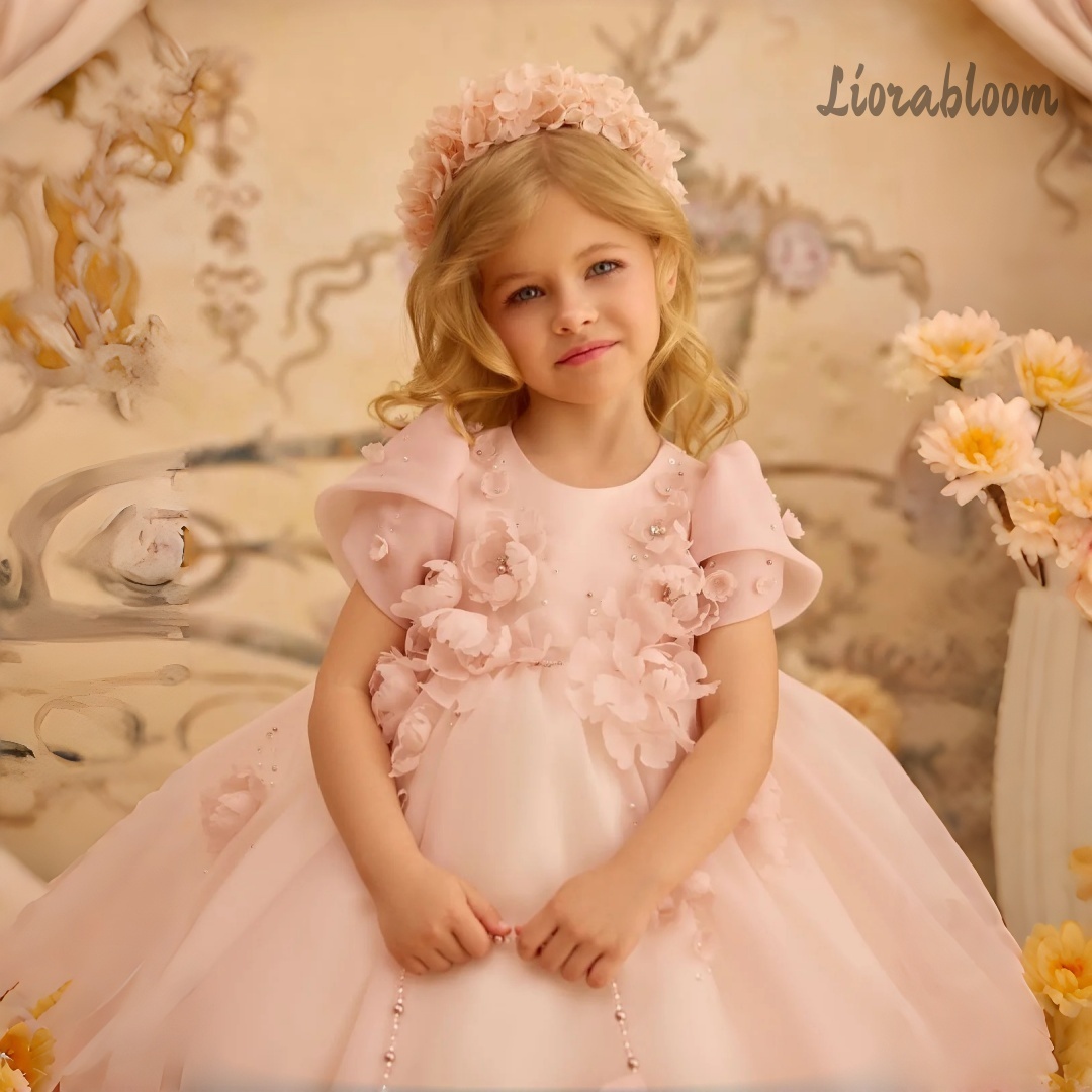 Formal Skirt - Customized Girls' Formal Wear Full-Skirted Princess