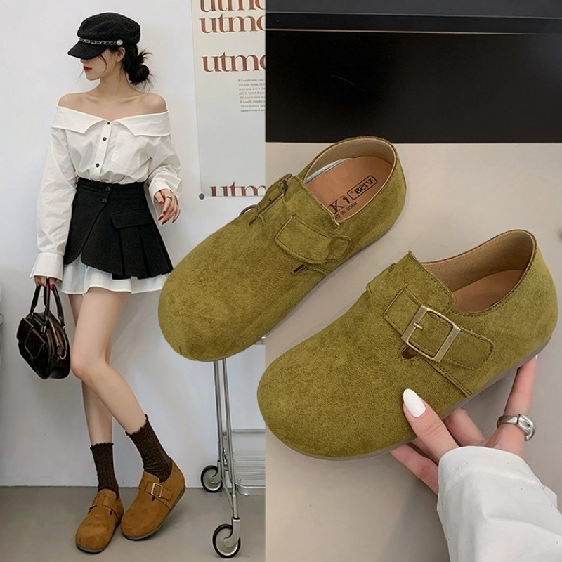 Women Suede Closed Back Birken - Womens Heels ulasan dan harga